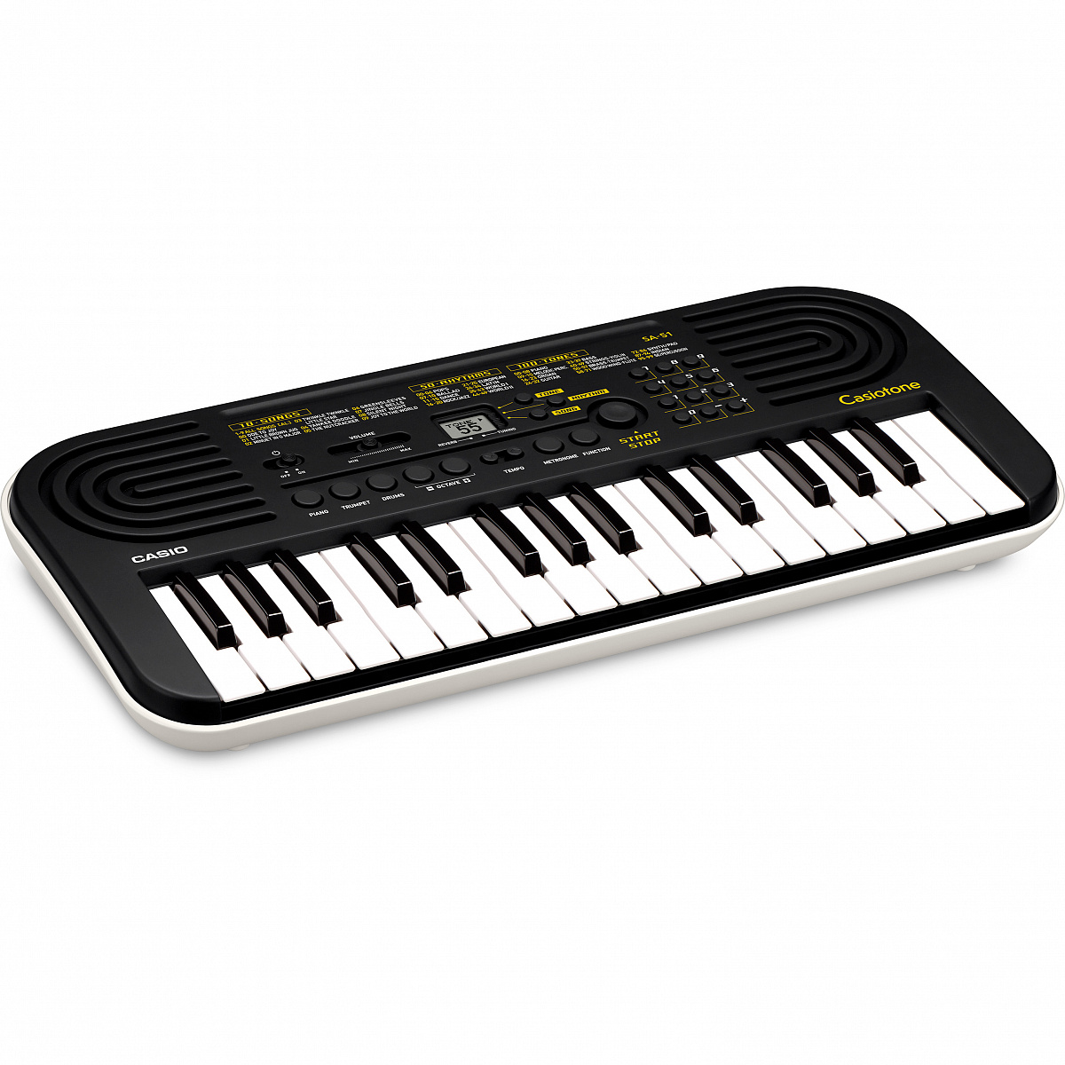 Casio SA-51 синтезатор с автоаккомпанементом, 32 мини-клавиши, 32 ...