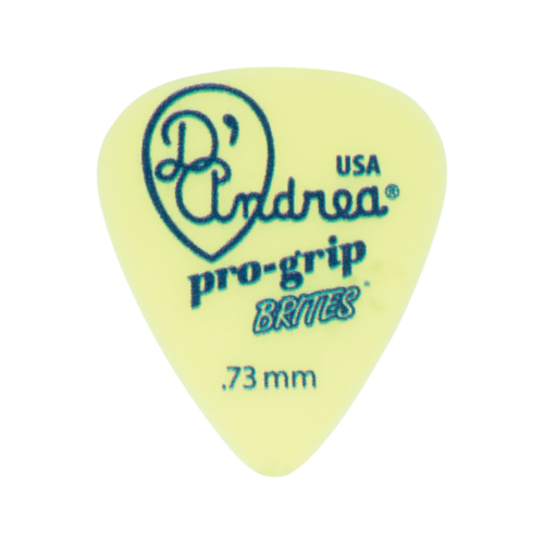 D'Andrea RPGB351 .73MD Медиатор гитарный (упаковка) Количество: 72 шт. Материал: делрин Толщина