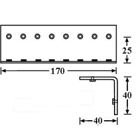 ADAM HALL 5734 элемент подвеса для акустических систем. фото 2