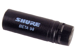 SHURE BETA 98D/S миниатюрный конденсаторный суперкардиоидный инструментальный микрофон с креплением фото 2