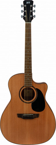 JET JGA-255 OP акустическая гитара, гранд аудиториум, цвет натуральный, open pore фото 4