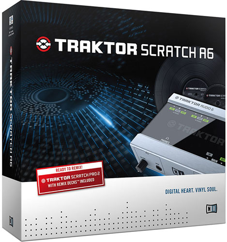 Native Instruments Traktor Scratch A6 Система DVS для DJ, включает в себя USB аудио интерфейс Trakto фото 4