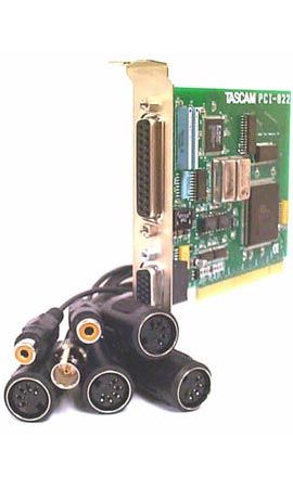 Tascam PCI-822 компьютерный TDIF, 2 MIDI вх./вых., SPDIF (dis)