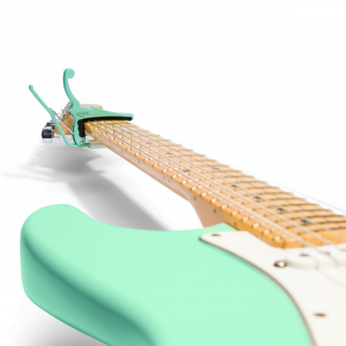 KYSER KGEFSGA для электрогитары, Fender Surf Green, зеленый фото 3