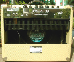 PEAVEY Classic 30-112 гитарный комбоусилитель 30Вт 1х12" три лампы 12AX7 и четыре EL84 два канала 3-полосный эквалайзер пружинный ревербератор твидово фото 4