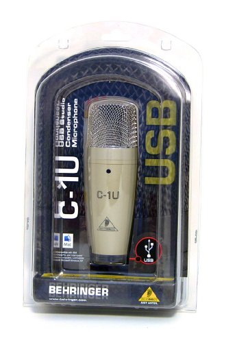 Behringer C-1U микрофон студийный конденсаторный кардиоидный с USB выходом фото 3