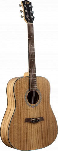 FLIGHT D-175 AC акустическая гитара, верхн. дека-акация, корпус-акация, цвет натурал фото 2
