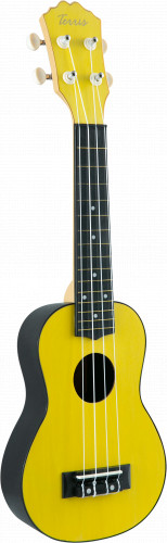 TERRIS PLUS-50 YW укулеле сопрано, желтый, пластик фото 4