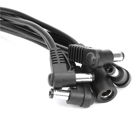 XVIVE S5 5 plug straight head Multi DC power cable сплиттер для питания 5 педалей от одного адаптера фото 2