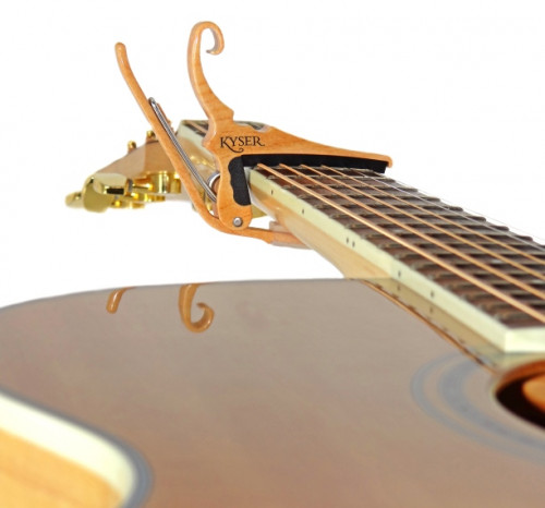 KYSER KG6MA каподастр для акустической гитары, клен фото 7