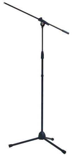 BESPECO MS30NE Микрофонная стойка журавль ; регулировка пластик; черная