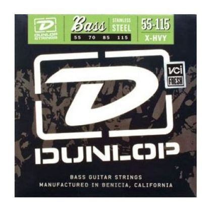 Dunlop DBS55115 стальные струны для бас гитары 55-115