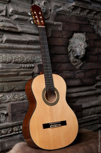 FLIGHT C-250 NA классическая гитара, верхн. дека-ель, корпус-сапеле, цвет натурал фото 2