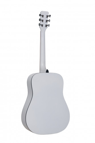 JET JD-257 WHS акустическая гитара, цвет белый фото 2