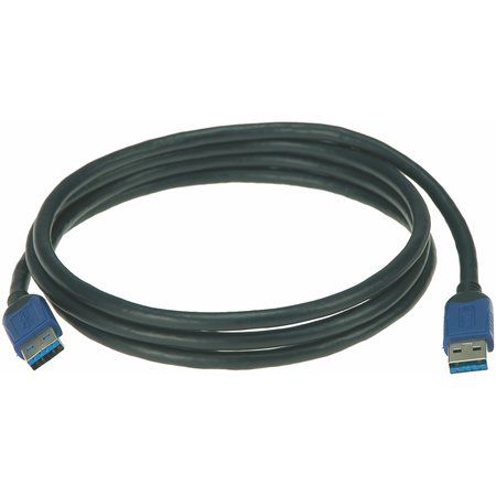 Klotz US3-AA1 кабель USB-USB 3.0 1,5м, черный, разъем KLOTZ