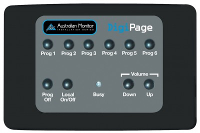 AMIS DigiPage DPRM black панель дистанционного управления для DigiPage ,6 программ, громкость, цвет - черный