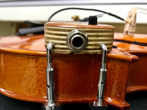 KNA VV-2 звукосниматель для скрипки / альта, пассивный с регулировкой громк., разъем 1/4' джек фото 8