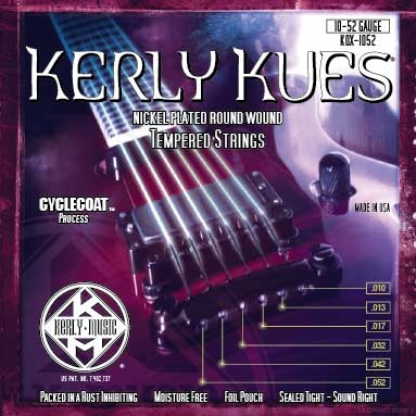 KERLY KQX-1052 Kues Nickel Plated Steel Tempered струны для электрогитары