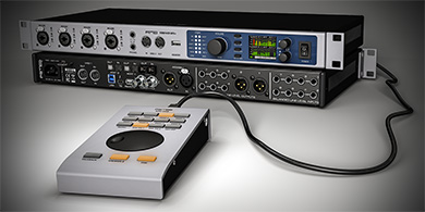RME Fireface UFX+ рэковый 188 канальный USB 3.0 и Thunderbolt аудио интерфейс фото 5