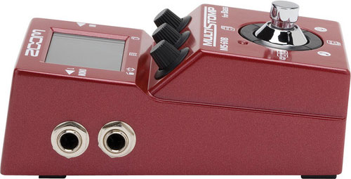Zoom MS-60B компактная мульти педаль эффектов для бас-гитары/Без БП фото 3