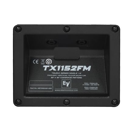 Electro-Voice TX1152FM сценический монитор, пассивный, 15", 8 Ом, макс. SPL 133 дБ (пик), 2000W, 65 фото 2