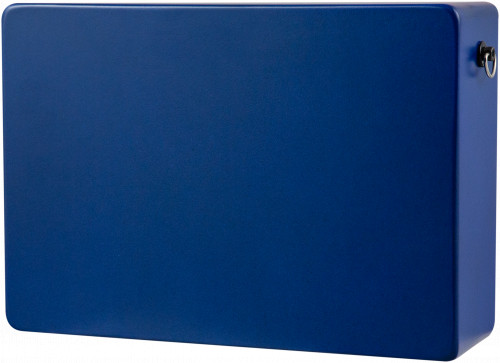 YUKA LT-CAJ1-WTBL тревел-кахон, фиксированный подструнник, тапа белый тик, корпус синий, ремень фото 10