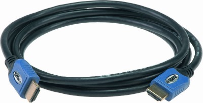 KLOTZ HA-HA-H05 кабель HDMI, позолоченные контакты A-A, AWG26, чёрный, 5 метров