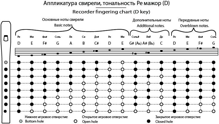 Инструкция флейты