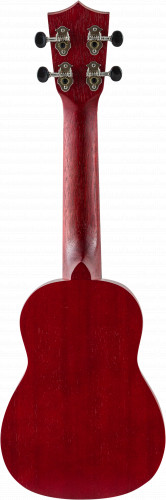 VESTON KUS100 REDEMPTION укулеле, махагони, красный санберст фото 3