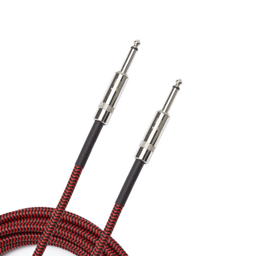PLANET WAVES PW-BG-20RD кабель распаянный инструментальный, джек-джек, 6,10 м. цвет: красный фото 3