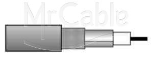 Belden 70081NH.10305 Кабель коаксиальный с малыми потерями для аналоговых и цифровых видеосигналов H