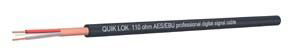 QUIK LOK CM818 профессиональный цифровой кабель стандарт AES/EBU, бухта (цена за метр) фото 2