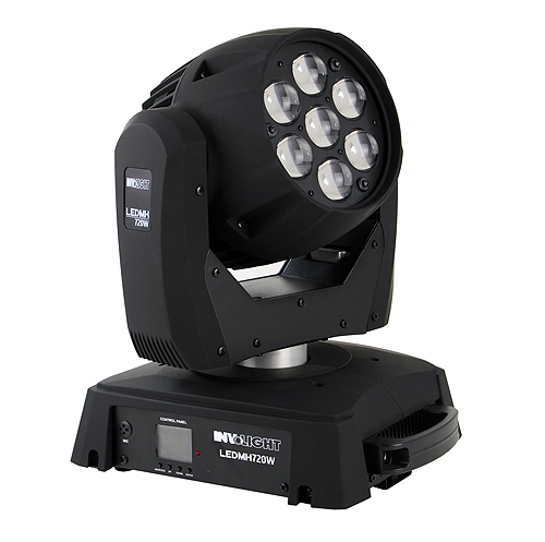 Involight LED MH720W LED вращающаяся голова, 7x20 Вт RGBW, DMX-512