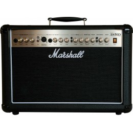 MARSHALL AS50DB LIMITED 50W 2X8'' ACOUSTIC COMBO усилитель комбо для акустической гитары, цвет черный (ограниченная серия)