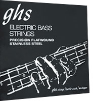GHS STRINGS 800 PRECISION FLATWOUND набор струн для электрогитары, 11-46
