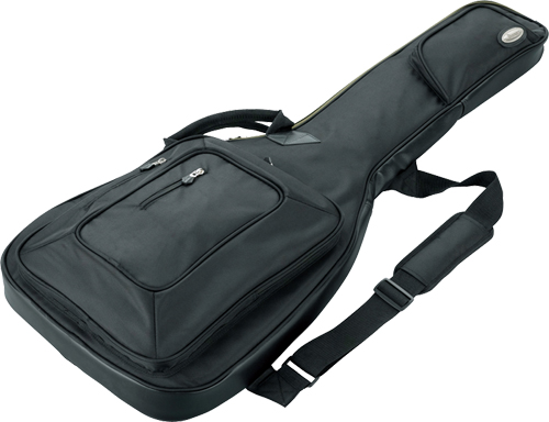 IBANEZ IGB621P-BK POWERPAD GIGBAG гитарный чехол, цвет черный, максимальная защита, 25 мм. твердая подкладка, большой карман для педалей, карман для с