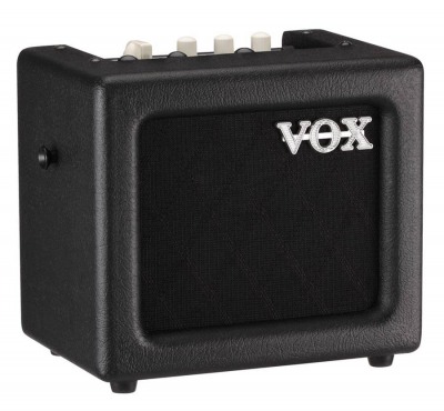 VOX MINI3-G2 Black портативный комбоусилитель, 3 Вт, цвет черный