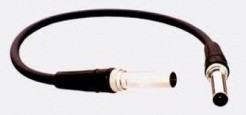 Canare VPC01-WC BLACK кабель с разъёмами Weco 1м, черный