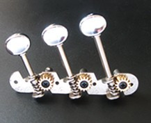 EMUZIN МКБA-5 колковый механизм для балалайки альт с металлическим хромированным барашком