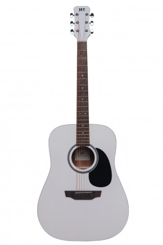 JET JD-257 WHS акустическая гитара, цвет белый фото 3