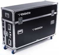 DiGiCo FC-SD11-02 Транспортировочный кейс 13U для консоли SD11. Регулировка наклона 0-15°. Светодиодная подсветка.