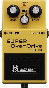 BOSS SD-1W Super OverDrive гитарная педаль овердрайв Waza Craft