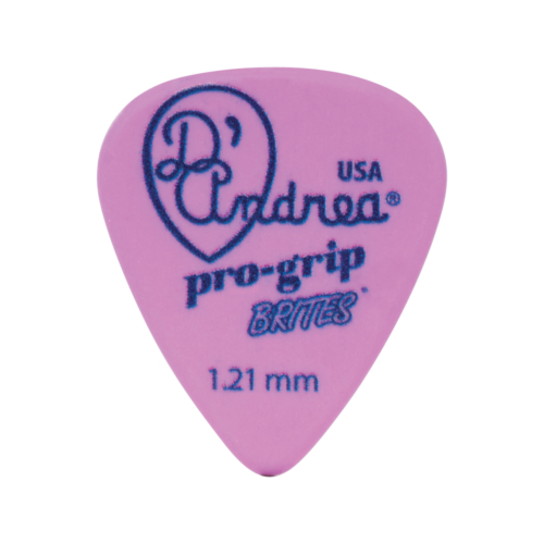 D'Andrea RPGB351 1.21XH Медиатор гитарный (упаковка) Количество: 72 шт. Материал: делрин Толщин