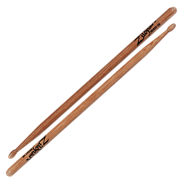 ZILDJIAN HEAVY 5B барабанные палочки с деревянным наконечником, ламинированная береза