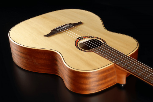 LAG TN-70A Акустическая гитара, Аудиториум с нейлоновыми струнами, цвет натуральный фото 7