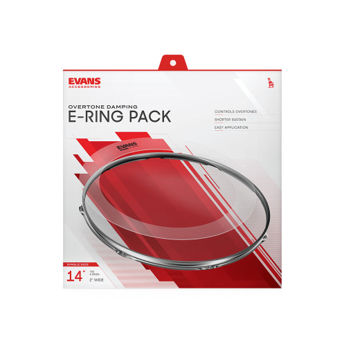 EVANS E14ER2 E-Ring Демпфирующее кольцо для барабана 14", ширина 2'' 10 шт/упак. фото 2