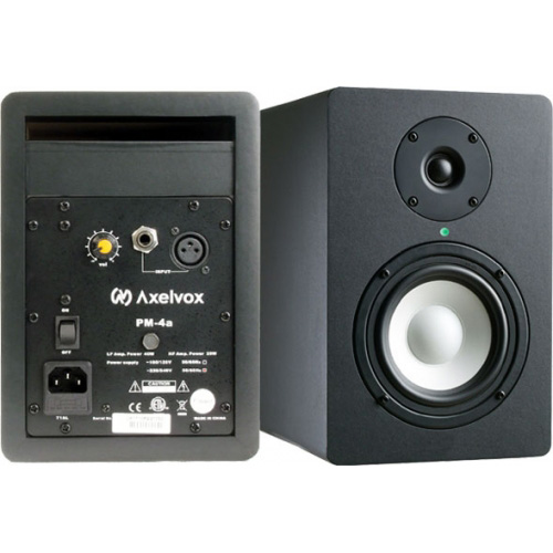 Axelvox PM-4A (пара) Студийный аудио монитор (двухполосный),магнитозащищенный, активный, 85Hz-20kHz фото 2