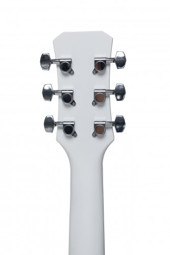 JET JD-257 WHS акустическая гитара, цвет белый фото 4