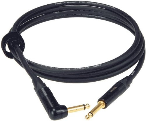 KLOTZ LAGPR0300 готовый инструментальный кабель серия "La Grange" GY107, длина 3м, моно Jack Neutrik