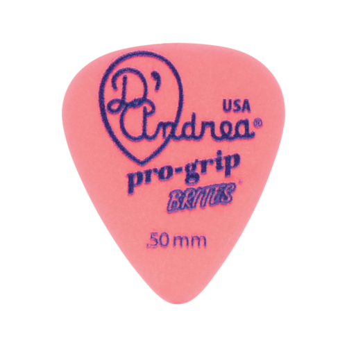 D'Andrea RPGB351 .50TH Медиатор гитарный (упаковка) Количество: 72 шт. Материал: делрин Толщина